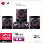 LG 2.1 Channel CJ45 HiFi System