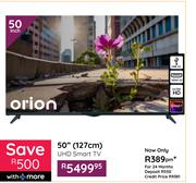 Orion 127cm (50") UHD Smart TV
