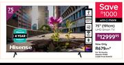 Hisense 191cm (75") UHD Smart TV