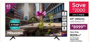 Hisense 165cm (65") UHD Smart TV