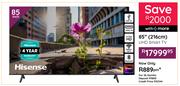 Hisense 216cm (85") UHD Smart TV