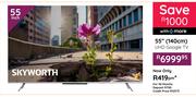 Skyworth 140cm (55") UHD Google TV