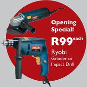 Ryobi Grinder Or Impact Drill