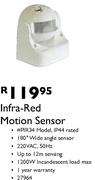 Infra-Red Motion Sensor