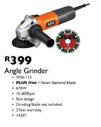 AEG Angle Grinder-670W