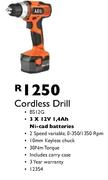 AEG Cordless Drill-12V