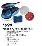 Bosch Random Orbital Sander Kit