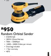DeWalt Random Orbital Sander-280W