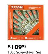 10pc Screwdriver Set