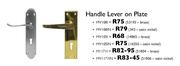 Handle Lever On Plate-MI1711