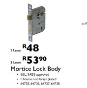 Mortice Lock Body-3 Lever