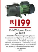 Dab Wellpoint Pump Jet 102M