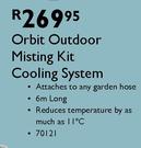 Orbit Outdoor Misting Kit Cooling System