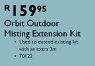 Orbit Outdoor Misting Extension Kit