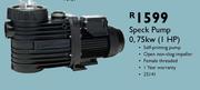 Speck Pump 0.75kw(1 HP)