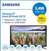 Samsung 32" Smart HD Ready LED TV UA32J4303
