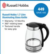 Russell Hobbs 1.7Ltr Illuminating Glass Kettle