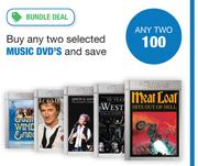 Music DVD's-Any Two