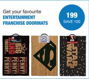 Entertainment Franchise Doormats