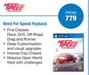 Need For Speed Payback