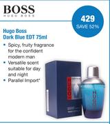 Hugo Boss Dark Blue EDT-75ml