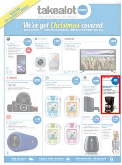 Takealot : We've Got Christmas Covered (21 Nov - 4 Dec 2016), page 1