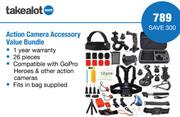 Takealot Action Camera Accessory Value Bundle