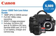 Canon 1200D Twin Lens Value Bundle