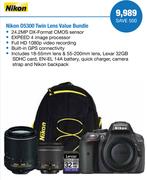 Nikon D5300 Twin Lens Value Bundle