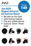 Jivo AVX4 Magnet Universal Air Vent Car Mount
