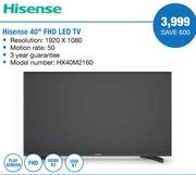 Hisense 40" FHD LED TV HX40M2160