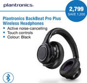 Plantronics Backbeat Pro Plus Wireless Headphones