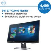 Dell 27" Curved Monitor