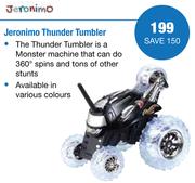 Jeronimo Thunder Tumbler