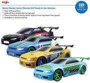 Maisto Remote Control Monster Drift Ready To Run Alkalines-Each