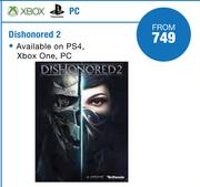 Xbox Dishonored 2