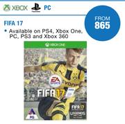 Xbox FIFA 17