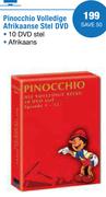 Pinocchio Volledige Afrikaanse Stel DVD 10 DVD Stel