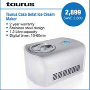 Taurus ice cheap cream maker