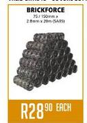 Brickforce 75/150mmx 2.8mmx 20m-Each
