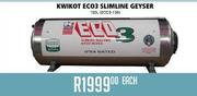Kwikot 150L ECO3 Slimline Geyser ECO3-150