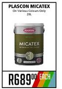 Plascon Micatex-20L