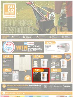 BUCO : Build Fresh Possibilities (21 September - 09 October 2022) | Valid In Alice, Butterworth, Cofimvaba, Ngcobo, King William's Town, Buffalo Road, Fleet Street, Lusikisiki, Mdantsane, Mthatha, page 1