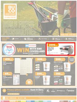 BUCO : Build Fresh Possibilities (21 September - 09 October 2022) | Valid In Alice, Butterworth, Cofimvaba, Ngcobo, King William's Town, Buffalo Road, Fleet Street, Lusikisiki, Mdantsane, Mthatha, page 1