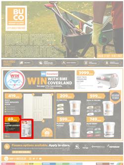 BUCO : Build Fresh Possibilities (21 September - 09 October 2022) | Valid In Alice, Butterworth, Cofimvaba, Ngcobo, King William's Town, Buffalo Road, Fleet Street, Lusikisiki, Mdantsane, Mthatha, page 1