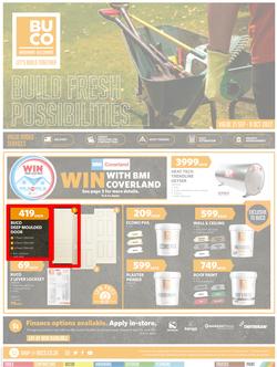 BUCO : Build Fresh Possibilities (21 September - 09 October 2022) | Valid In Alice, Butterworth, Cofimvaba, Ngcobo, King William's Town, Buffalo Road, Fleet Street, Lusikisiki, Mdantsane, Mthatha, page 1