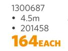 Half-Round 4.5m PVC Gutter