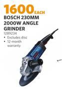 Bosch 230mm 2000W Angle Grinder 1289234