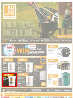 BUCO : Build Fresh Possibilities (21 September - 09 October 2022) | Valid In Hammanskraal, Lethlabile, Embalenhle, Acornhoek, Giyani, Jane Furse, Polokwane Rissik, Legae La Batho, Shayandima, page 1