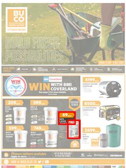 BUCO : Build Fresh Possibilities (21 September - 09 October 2022) | Valid In Hammanskraal, Lethlabile, Embalenhle, Acornhoek, Giyani, Jane Furse, Polokwane Rissik, Legae La Batho, Shayandima, page 1
